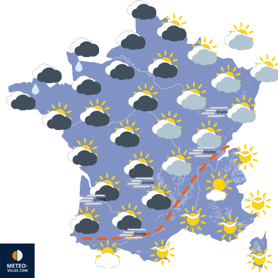 Risque de tempêtes et pas vraiment de froid en vue