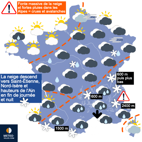 Week-end hivernal, avant le retour de la pluie !