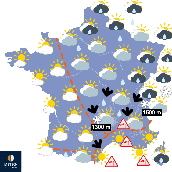 Week-end plus sec, plus stable et moins frais en journée