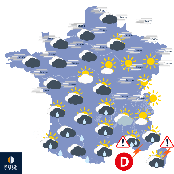 Plus froid, mais moins gris à partir de mardi