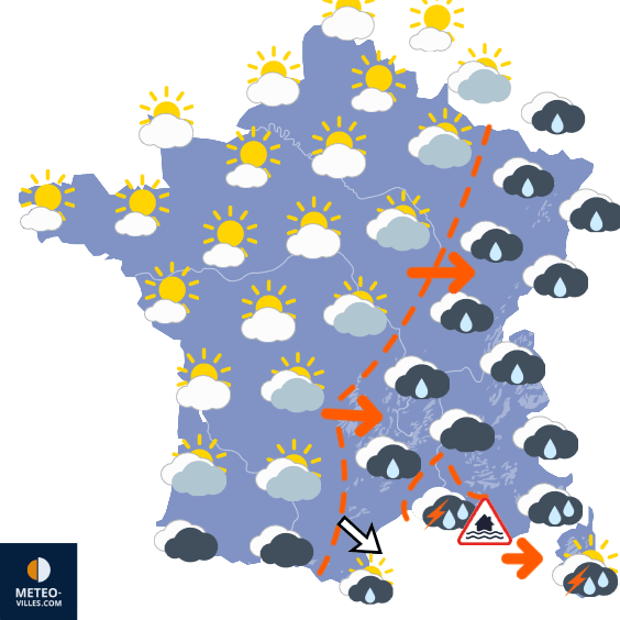 Après les Cévennes, un nouveau risque au Sud