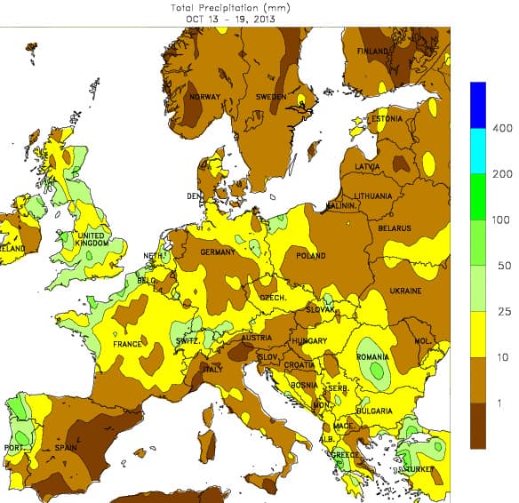 Image d'illustration pour Bilan météo hebdomadaire sur la France et l'Europe