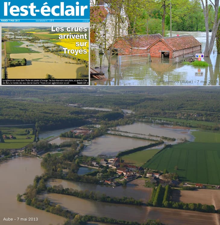 Image d'illustration pour Ouche, Armançon, Serein, Marne et Seine : Le point sur les crues