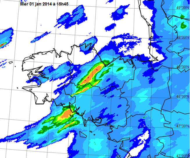 Image d'illustration pour Coup de vent, fortes pluies et inondations en Bretagne