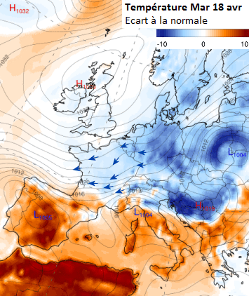 Image d'illustration pour Risque de gelées marquées la semaine prochaine ?