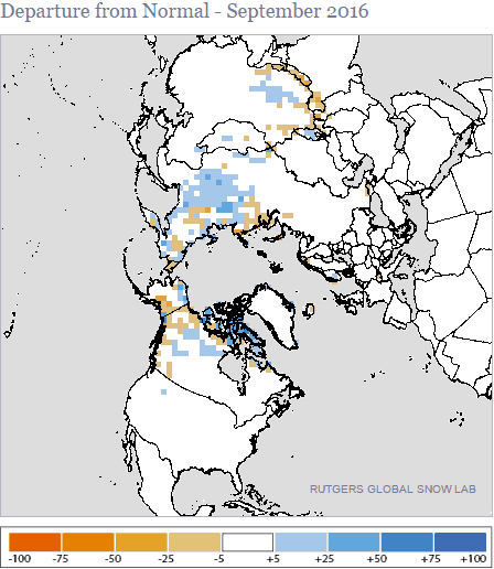 Image d'illustration pour Suivi de l'enneigement sur l'hémisphère Nord