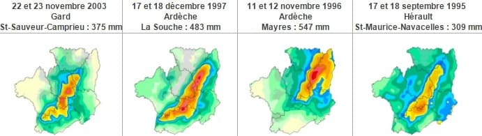 Image d'illustration pour Episode cévenol versus épisode méditerranéen