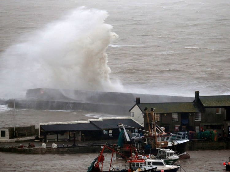 Image d'illustration pour Bilan de la tempête Erich (France, Iles Britanniques, Belgique)