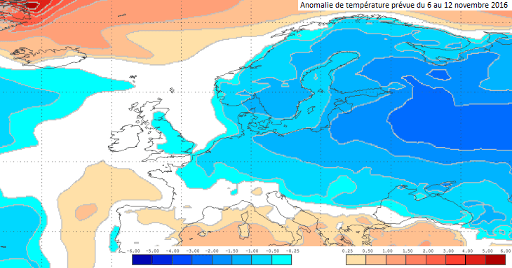 Image d'illustration pour Vers une première quinzaine de novembre froide en Europe ?