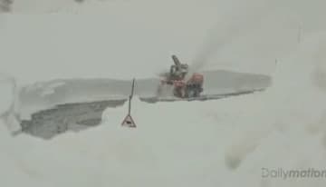 Image d'illustration pour La neige risque de perturber le Giro