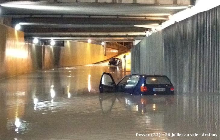 Image d'illustration pour Orages très violents en Aquitaine et Poitou Charentes