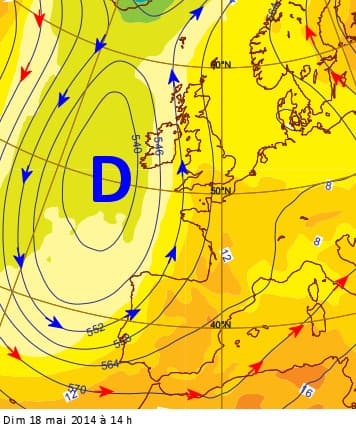 Image d'illustration pour La semaine prochaine : chaleur, orage, autan, foehn, sirocco, pluie de sable