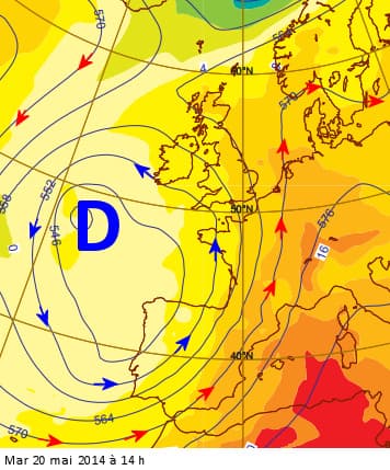 Image d'illustration pour La semaine prochaine : chaleur, orage, autan, foehn, sirocco, pluie de sable