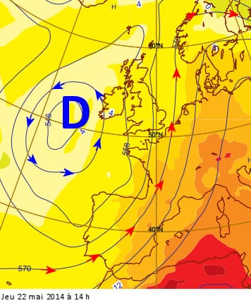 Image d'illustration pour La semaine prochaine : chaleur, orage, autan, foehn, sirocco, pluie de sable