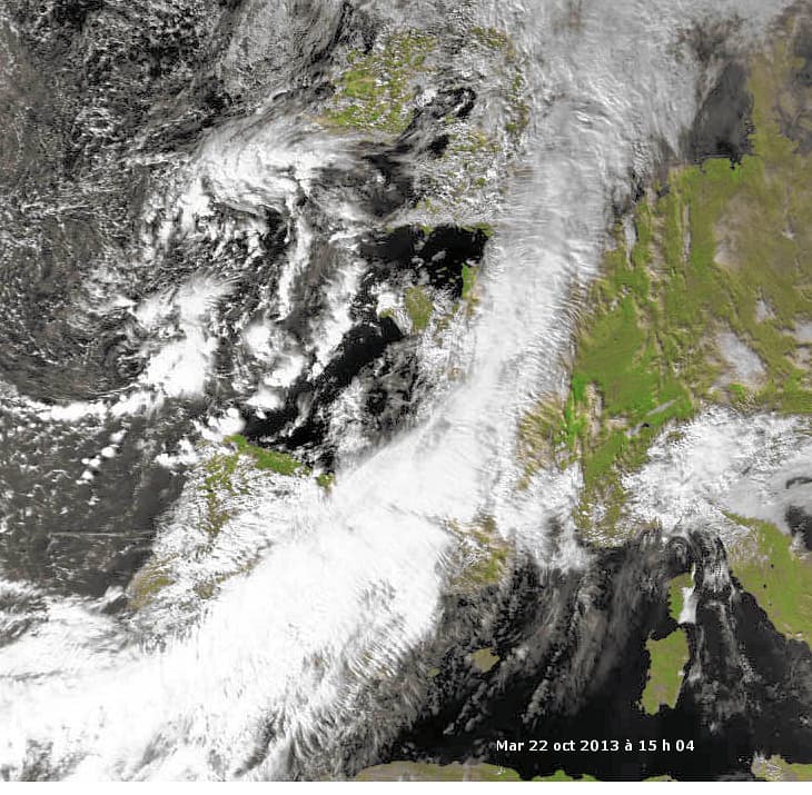 Image d'illustration pour Douceur nocturne et chaleur sur la France