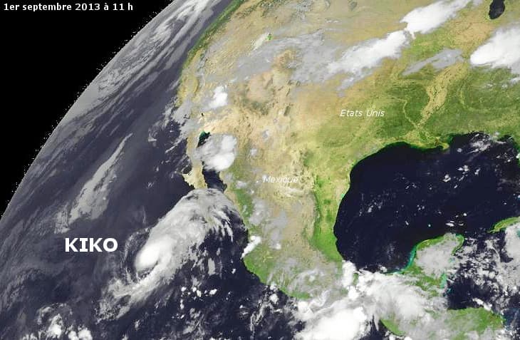 Image d'illustration pour Tempête tropicale Kiko (Pacifique Est)