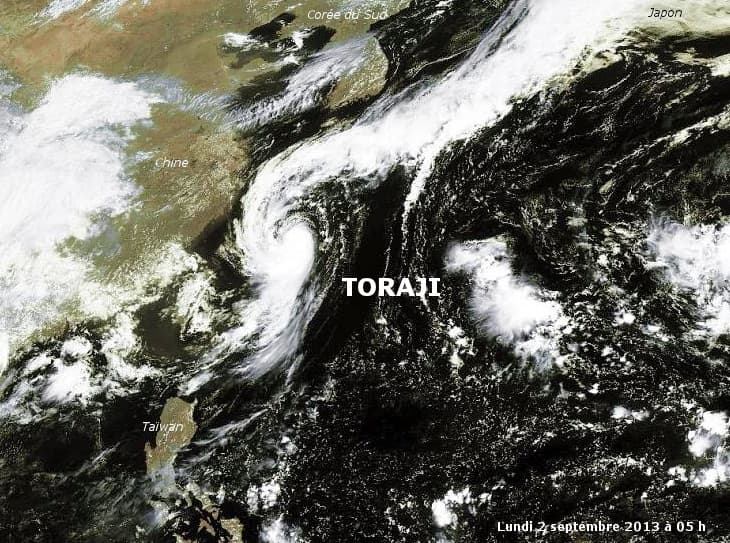 Image d'illustration pour Tempête tropicale Toraji (Corée du Sud - Japon)