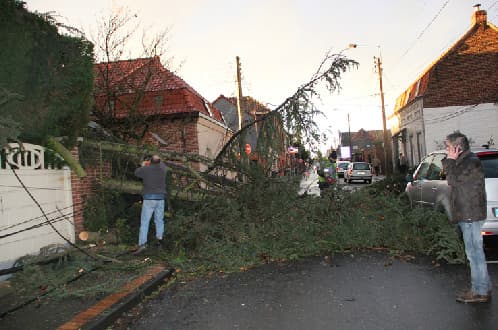Image d'illustration pour Tornade confirmée à Leers dans le Nord