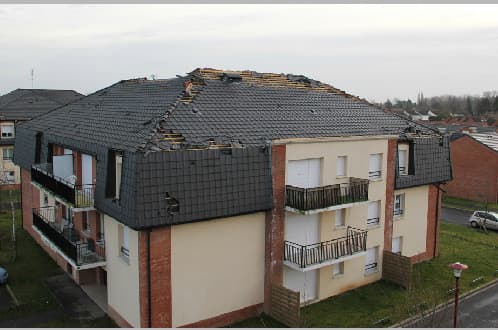 Image d'illustration pour Tornade confirmée à Leers dans le Nord