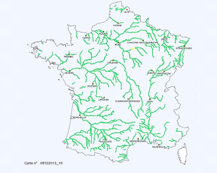 Image d'illustration pour Niveaux des cours d'eau : vers la fin des vigilances