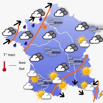 Une grisaille assez tenace au Nord