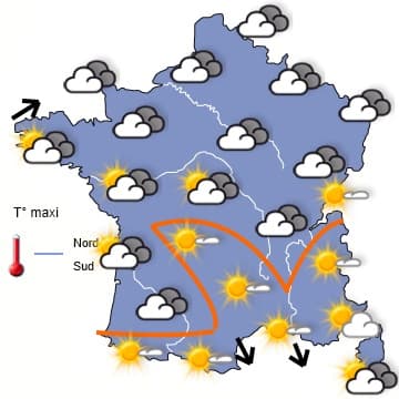 Plus froid et plus humide en fin de semaine