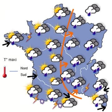 Averses et fraîcheur, au moins jusqu'au week-end !