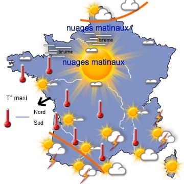 Le temps restera estival au moins dans les 10 prochains jours !