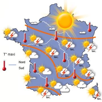 Fortes chaleurs puis incertitudes à partir de mardi