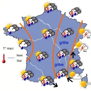 Vers un temps plus calme et souvent agréable