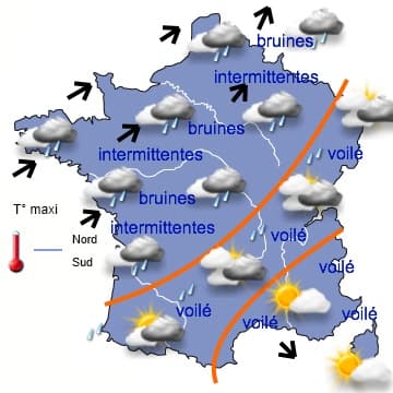 Encore de la pluie (et de la neige en montagne)