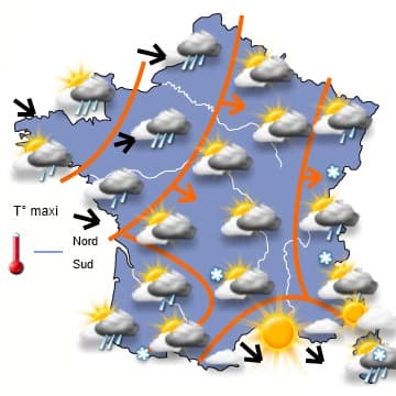 Les intempéries vont maintenant toucher le Sud-ouest