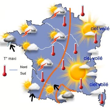 Attention aux orages et aux fortes chaleurs