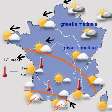 Une semaine de plus de plus chaude avec quelques orages