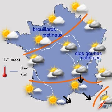 Un week-end assez chaud et ensoleillé