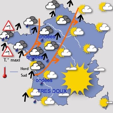 Beaucoup d'agitation et de pluie au programme !