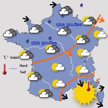 Persistance de ce courant océanique souvent nuageux