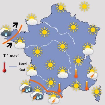 Week-end plutôt estival avant une pluie de records de chaleur !