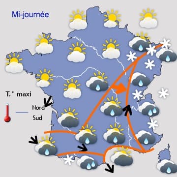 La semaine prochaine sera dominée par un froid sec